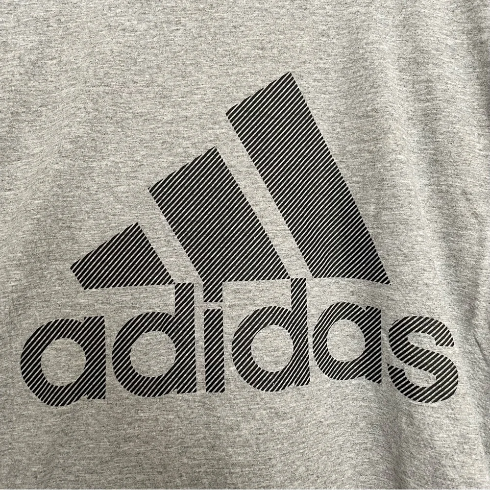 Men’s Adidas Go To Short Sleeve T-Shirt Gray Size 4XL